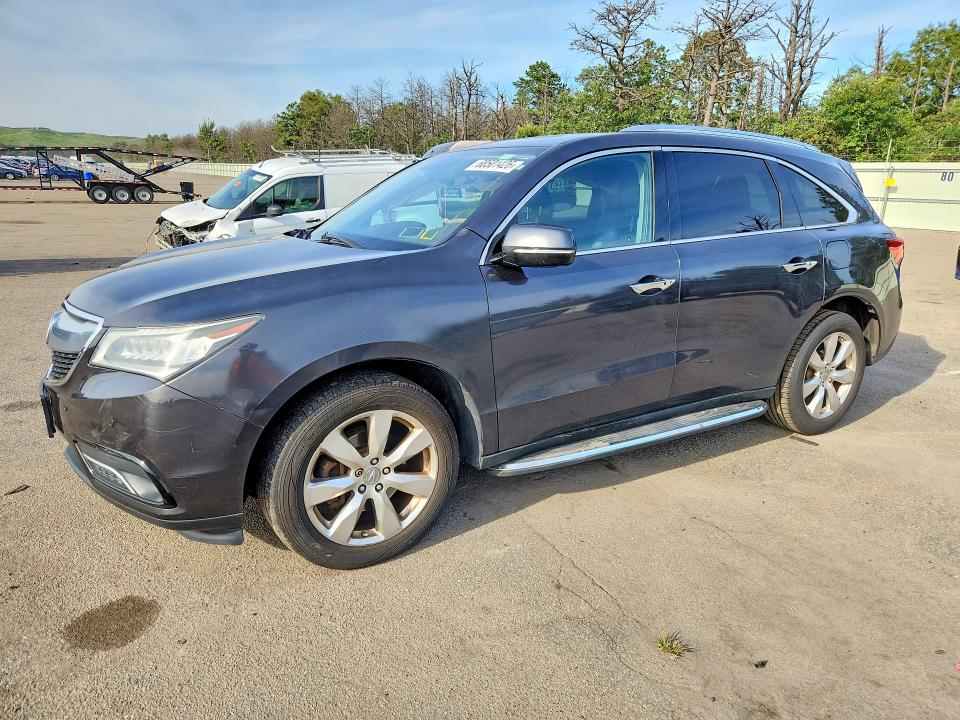 2016 Acura Mdx მანქანა იყიდება აუქციონზე, vin: 5FRYD4H96GB052115, აუქციონის ნომერი: 68501426