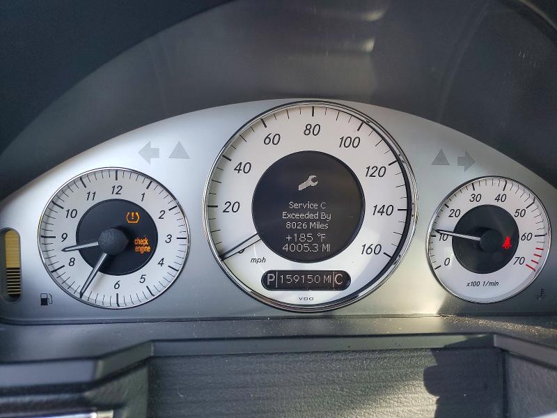 67891276 :رقم المزاد ، WDBUF87X49B402802 vin ، 2009 Mercedes-benz E مزاد بيع