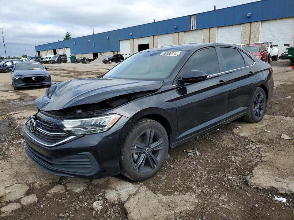 69968976 :رقم المزاد ، 3VW7M7BU0NM006491 vin ، 2022 Volkswagen Jetta مزاد بيع