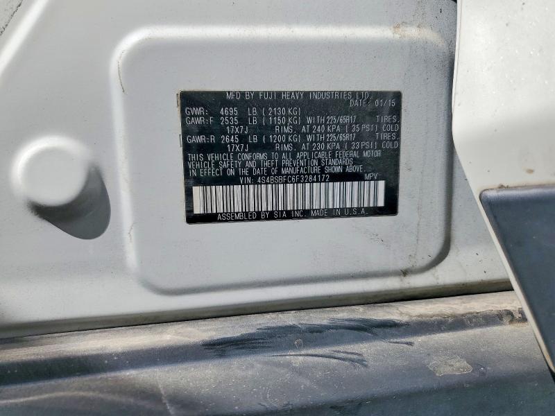 Aukcja sprzedaży 2015 Subaru Outback, vin: 4S4BSBFC6F3284172, numer aukcji: 68942976