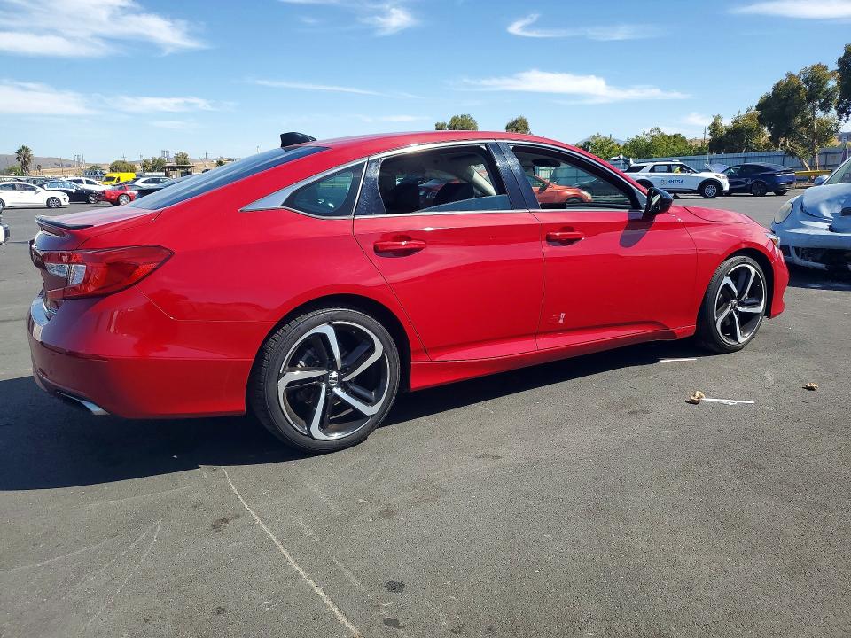 2022 Honda Accord მანქანა იყიდება აუქციონზე, vin: 1HGCV1F47NA053182, აუქციონის ნომერი: 67922876