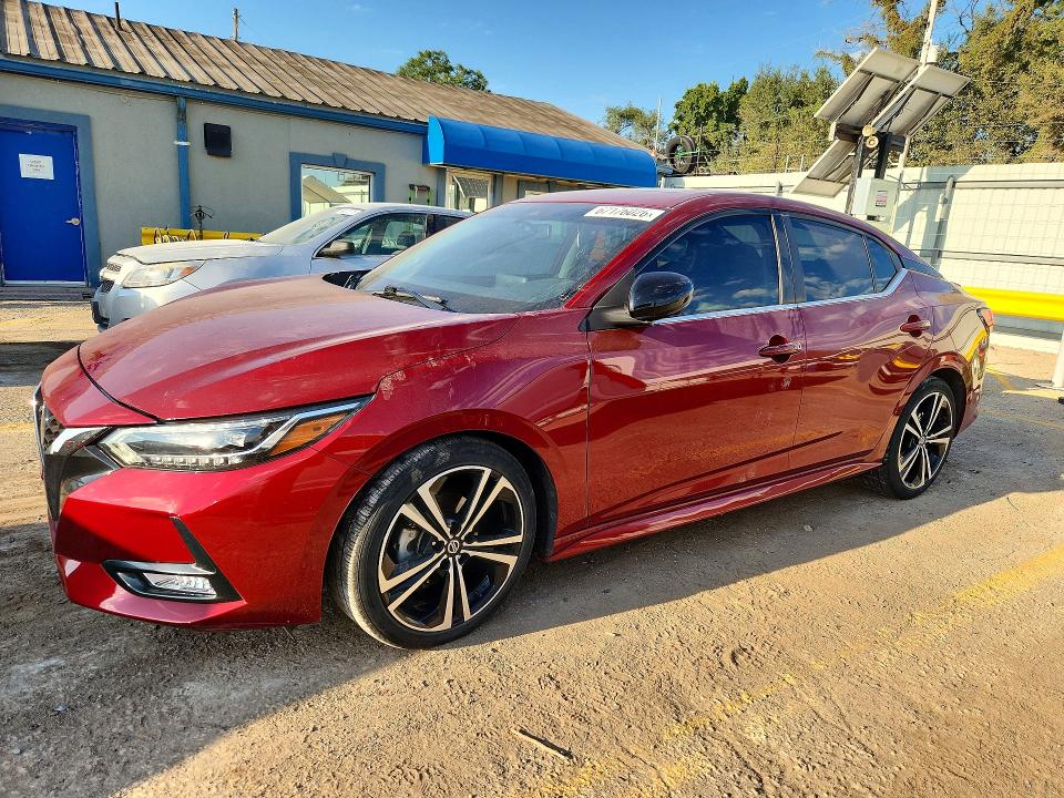 2022 Nissan Sentra მანქანა იყიდება აუქციონზე, vin: 3N1AB8DV0NY286225, აუქციონის ნომერი: 67176026
