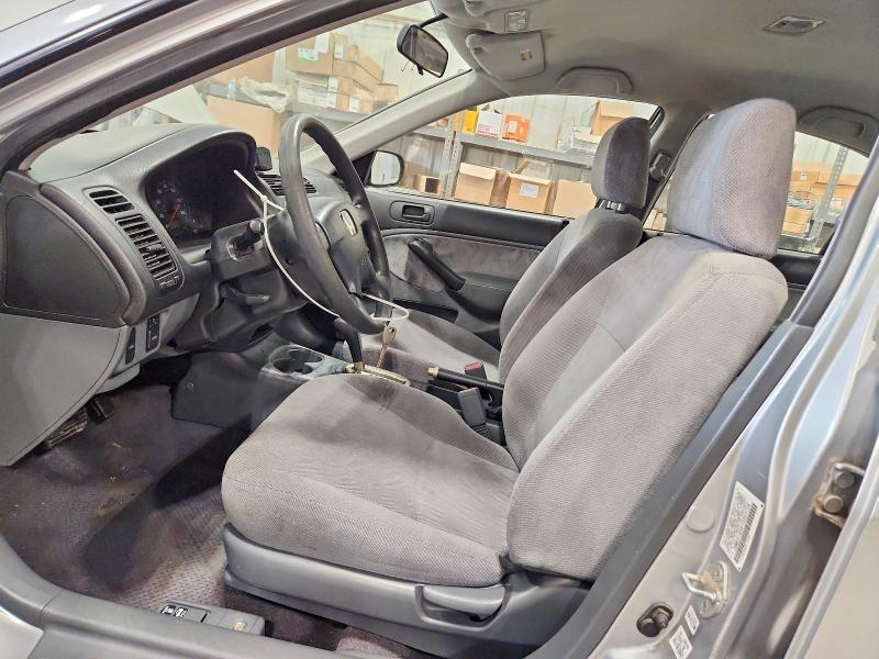 2001 Honda Civic მანქანა იყიდება აუქციონზე, vin: JHMES16561S007774, აუქციონის ნომერი: 66815726