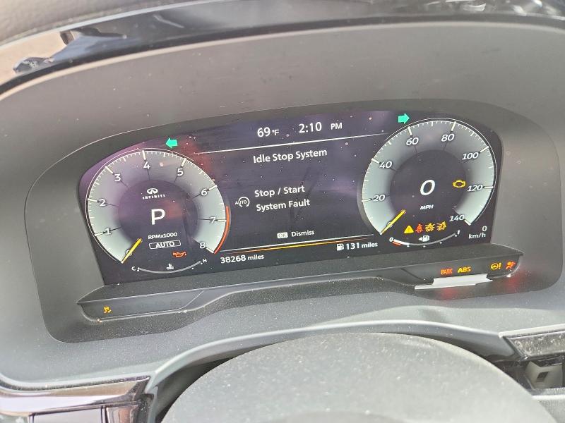 Aukcja sprzedaży 2022 Infiniti Qx60, vin: 5N1DL1FSXNC334643, numer aukcji: 69572776