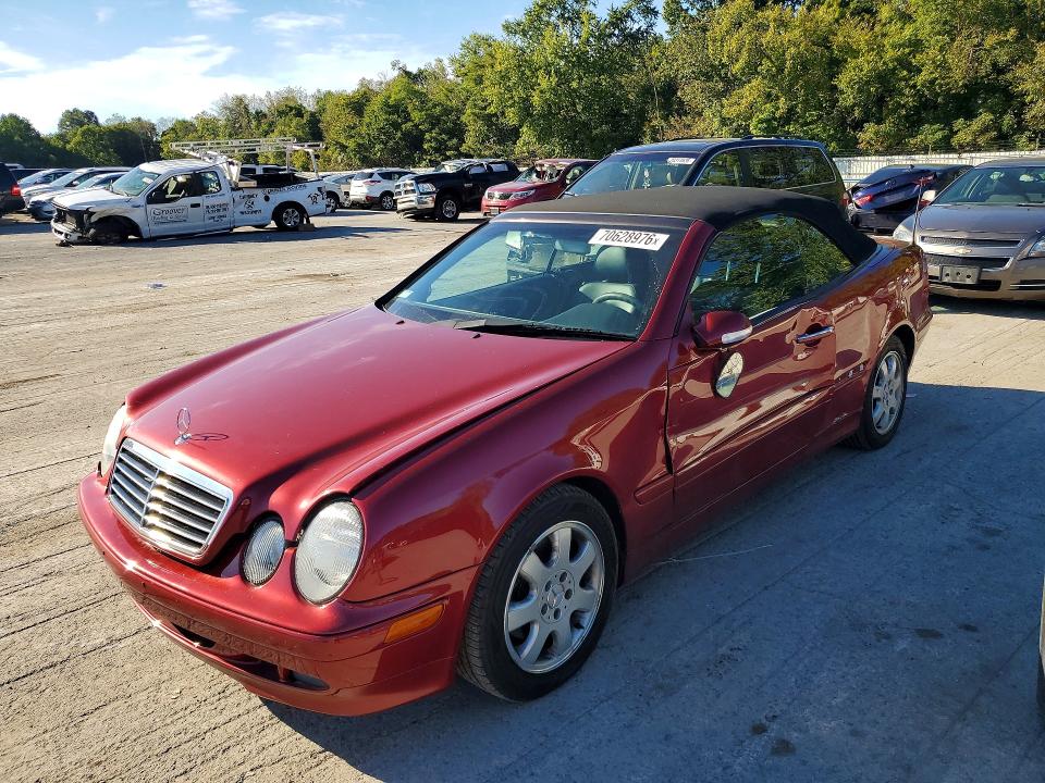 Продажа на аукционе авто 2003 Mercedes-benz Clk, vin: WDBLK65G43T134107, номер лота: 70628976