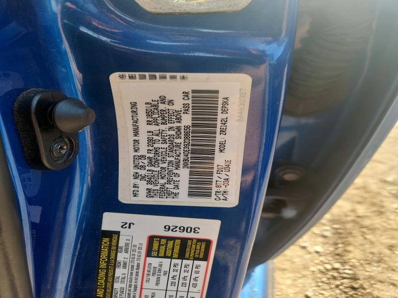 67967156 :رقم المزاد ، 1NXBU40E39Z088656 vin ، 2009 Toyota Corolla مزاد بيع