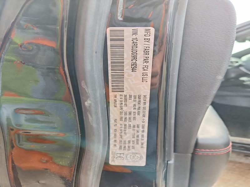 Продаж на аукціоні авто 2024 Dodge Durango, vin: 1C4RDJDG9RC192944, номер лоту: 67541936