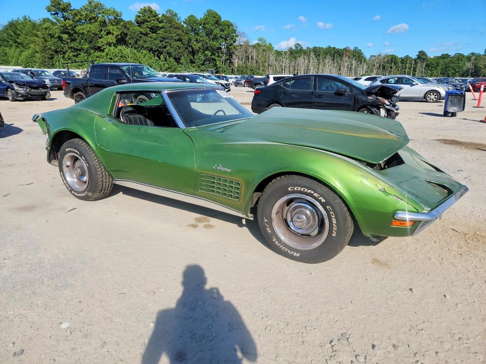 Aukcja sprzedaży 1972 Chevrolet Corvette, vin: 1Z37K2S506086, numer aukcji: 67656256