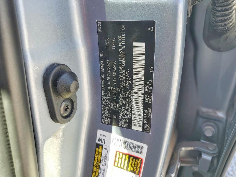 Продажа на аукционе авто 2020 Toyota Highlander, vin: 5TDDZRBH2LS029953, номер лота: 68894536