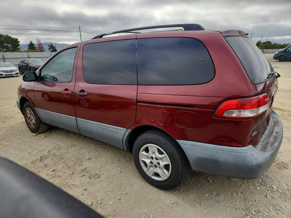 Aukcja sprzedaży 2002 Toyota Sienna, vin: 4T3ZF13C12U488519, numer aukcji: 69676356
