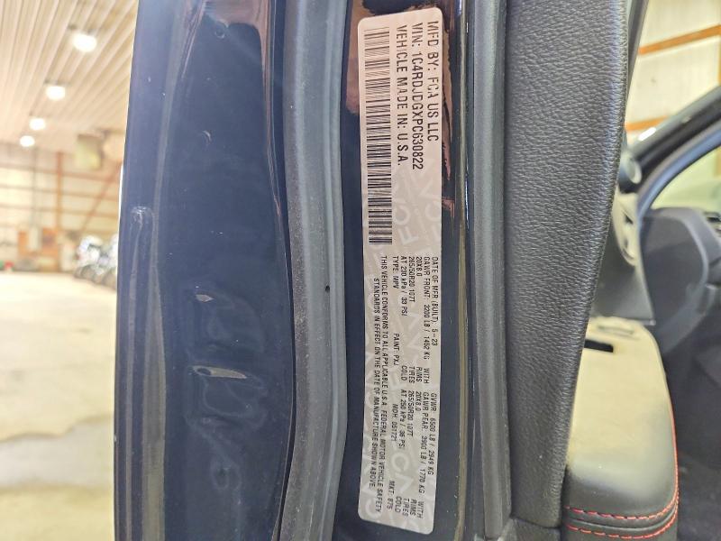 67630616 :رقم المزاد ، 1C4RDJDGXPC630822 vin ، 2023 Dodge Durango مزاد بيع