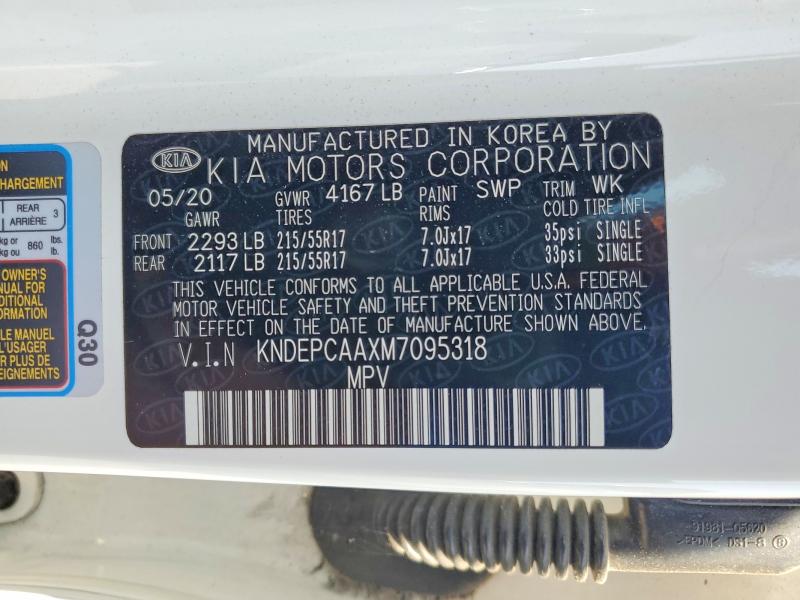 Продажа на аукционе авто 2021 Kia Seltos, vin: KNDEPCAAXM7095318, номер лота: 68605086