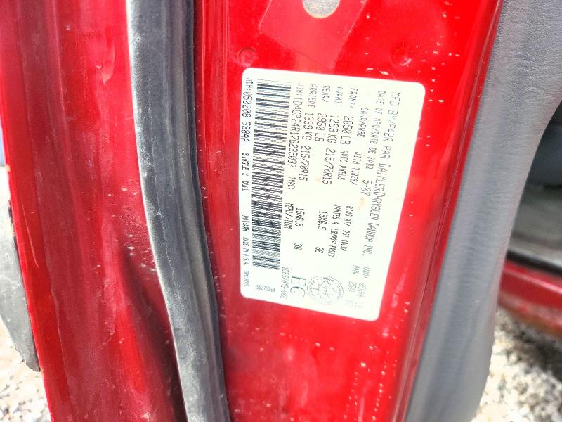 Auction sale of the 2007 Dodge Grand Caravan, vin: 1D4GP24R17B235037, lot number: 67064896