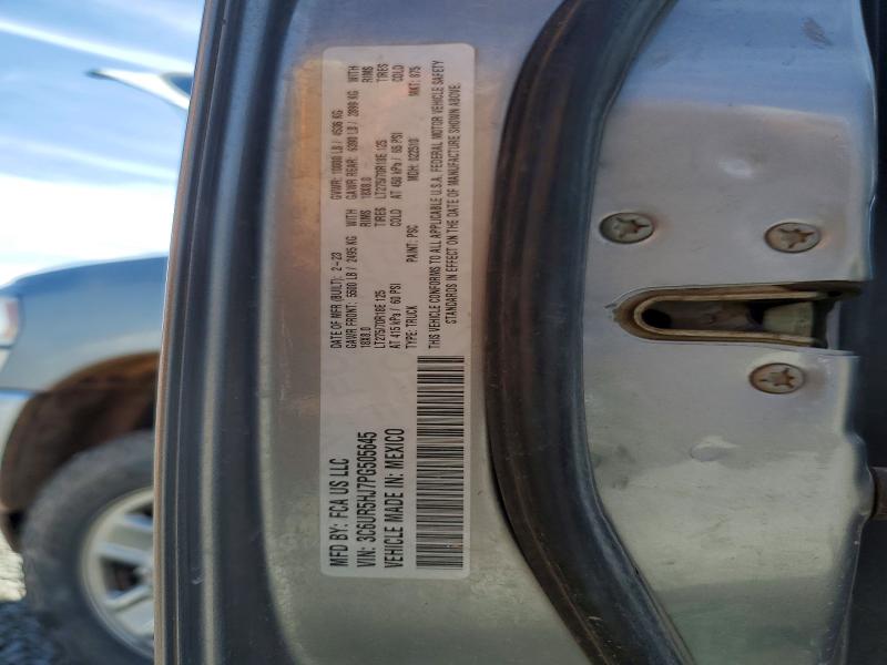 2023 Ram 2500 მანქანა იყიდება აუქციონზე, vin: 3C6UR5HJ7PG505645, აუქციონის ნომერი: 69389206