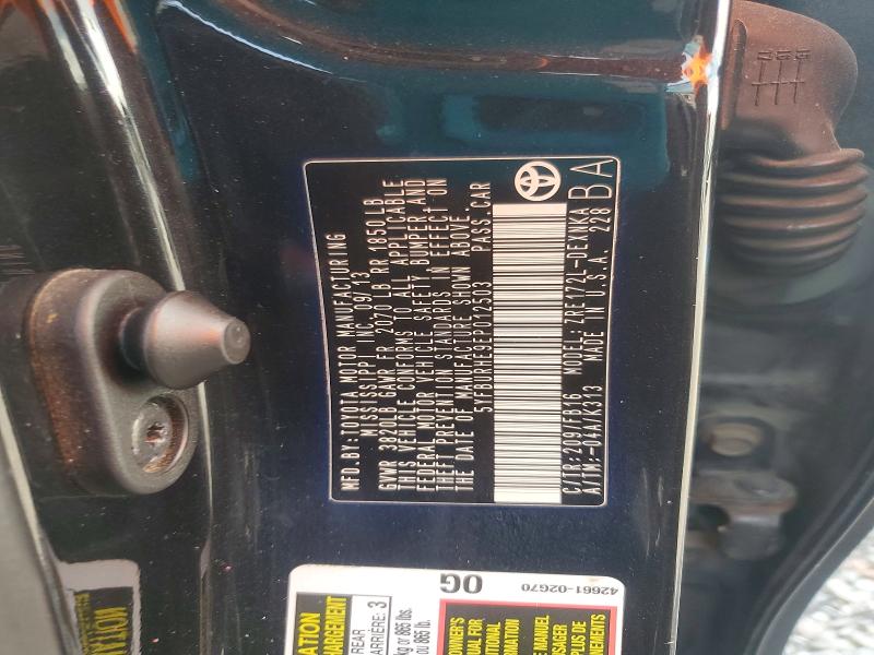 Aukcja sprzedaży 2014 Toyota Corolla, vin: 5YFBURHE9EP012503, numer aukcji: 68069656
