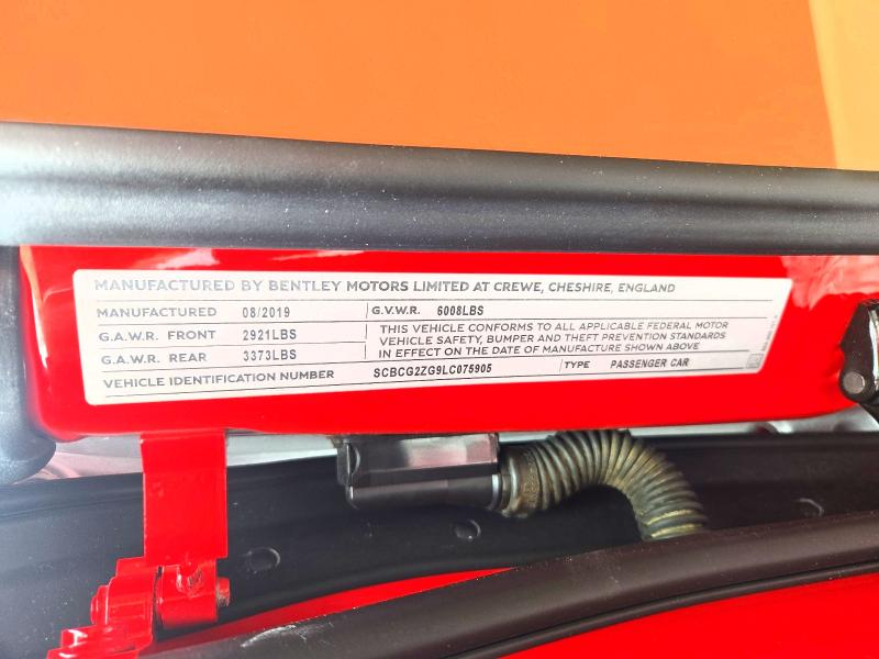 Продаж на аукціоні авто 2020 Bentley Continental, vin: SCBCG2ZG9LC075905, номер лоту: 70088136
