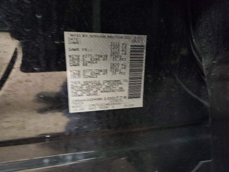 67294726 :رقم المزاد ، 1N6AA1ED4RN100778 vin ، 2024 Nissan Titan مزاد بيع