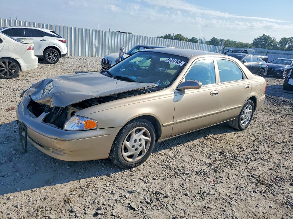 2001 Mazda 626 მანქანა იყიდება აუქციონზე, vin: 1YVGF22C115221962, აუქციონის ნომერი: 67484326