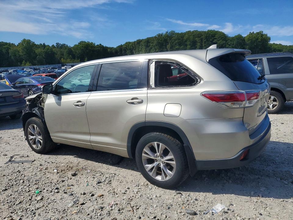 Продажа на аукционе авто 2015 Toyota Highlander, vin: 5TDBKRFH3FS146824, номер лота: 69007876