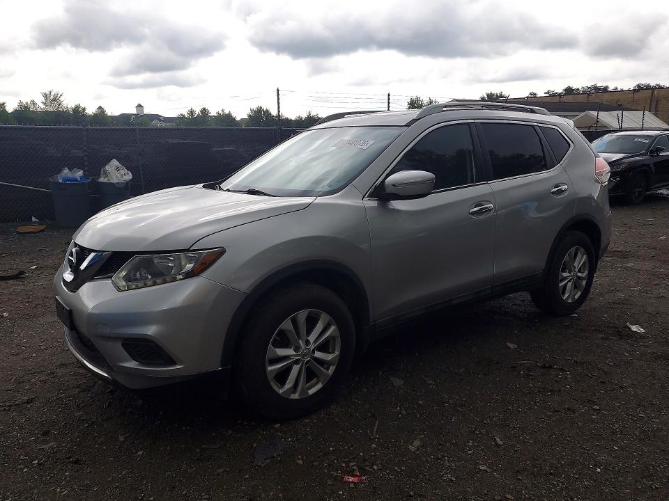 Auction sale of the 2015 Nissan Rogue, vin: 5N1AT2MV8FC825672, lot number: 66140376