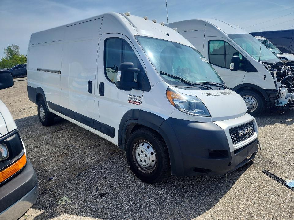 Продаж на аукціоні авто 2019 Ram Promaster 3500, vin: 3C6URVJG8KE543873, номер лоту: 67840036