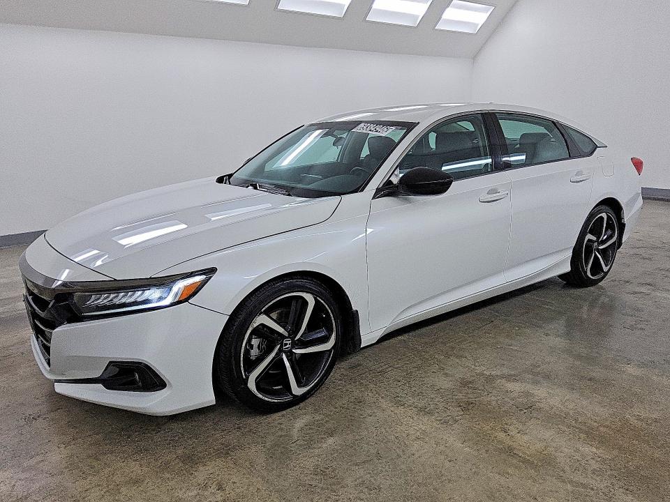 69384946 :رقم المزاد ، 1HGCV1F41MA065925 vin ، 2021 Honda Accord مزاد بيع