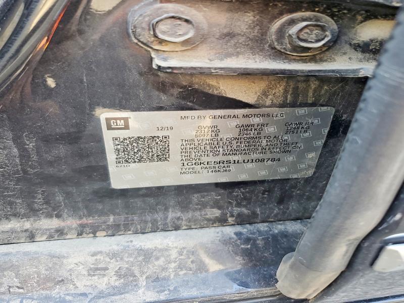 68654866 :رقم المزاد ، 1G6KE5RS1LU108784 vin ، 2020 Cadillac Ct6 مزاد بيع