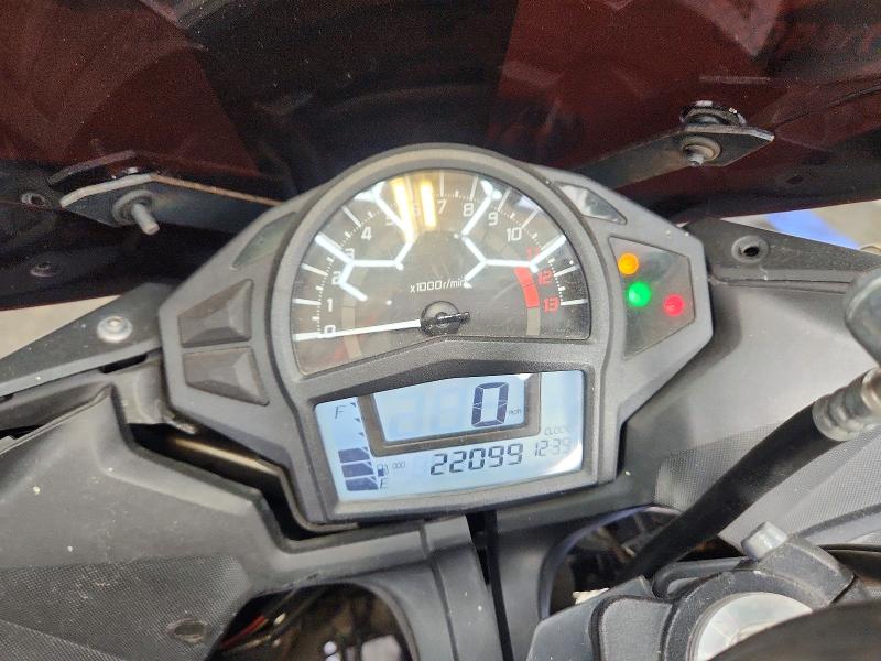 69121766 :رقم المزاد ، JKAEXEF17FDA19125 vin ، 2015 Kawasaki Ex650 مزاد بيع
