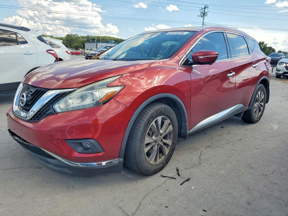 2015 Nissan Murano მანქანა იყიდება აუქციონზე, vin: 5N1AZ2MG0FN234238, აუქციონის ნომერი: 68658296