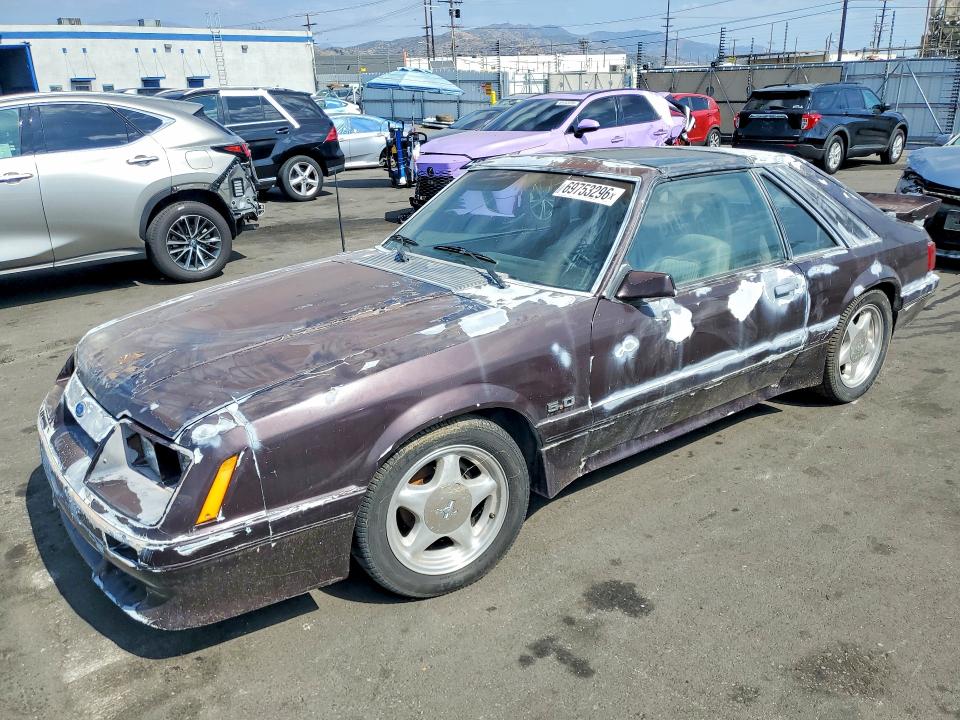 Aukcja sprzedaży 1986 Ford Mustang, vin: 1FABP28M7GF201852, numer aukcji: 69753296