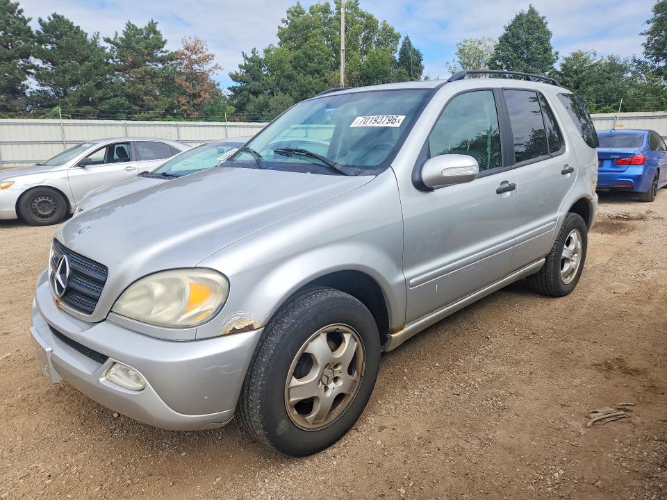 Aukcja sprzedaży 2003 Mercedes-benz Ml, vin: 4JGAB57E73A434293, numer aukcji: 70193796