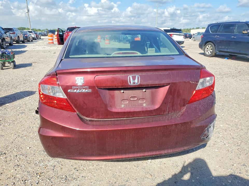 2012 Honda Civic მანქანა იყიდება აუქციონზე, vin: 2HGFB2F52CH579318, აუქციონის ნომერი: 68092566