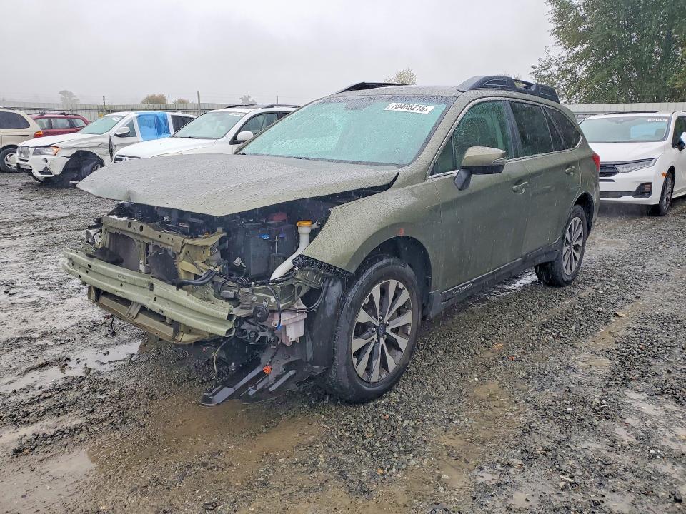 2015 Subaru Outback მანქანა იყიდება აუქციონზე, vin: 4S4BSANCXF3357507, აუქციონის ნომერი: 70486216