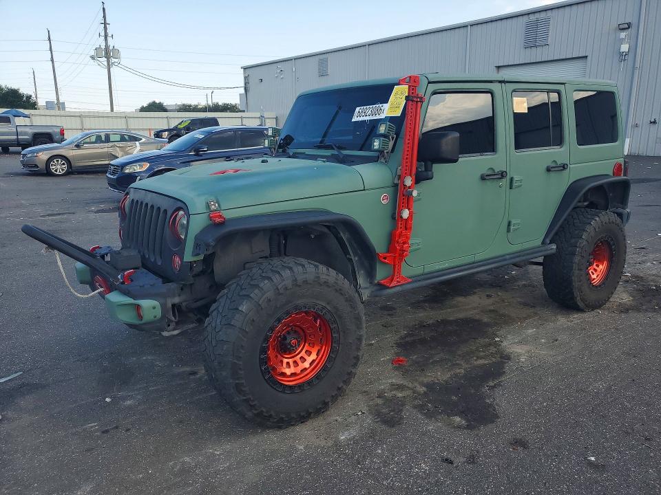 68923086 :رقم المزاد ، 1C4BJWFG4EL167383 vin ، 2014 Jeep Wrangler Unlimited مزاد بيع