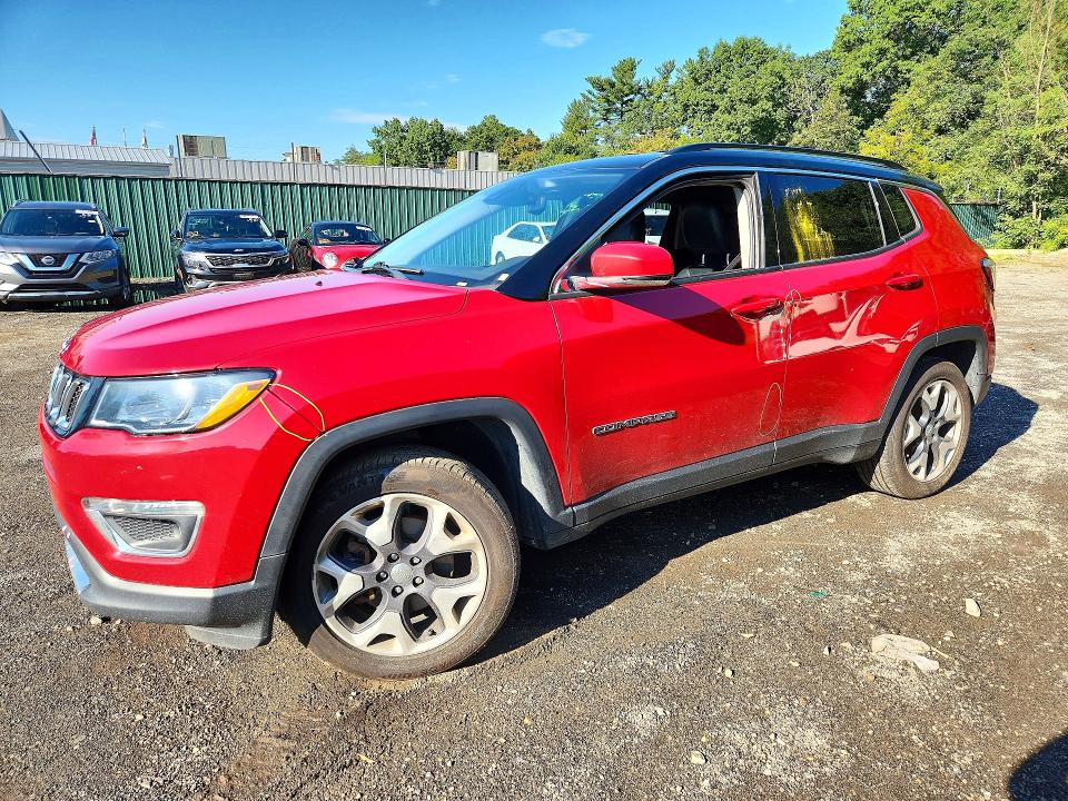 67679736 :رقم المزاد ، 3C4NJDCB3MT603220 vin ، 2021 Jeep Compass مزاد بيع