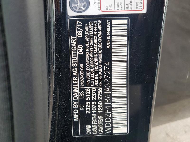 Продажа на аукционе авто 2018 Mercedes-benz E, vin: WDDZF4JB6JA327274, номер лота: 68248036