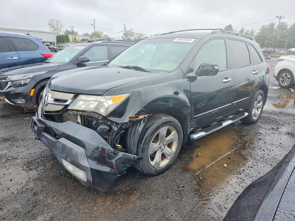 69948906 :رقم المزاد ، 2HNYD28867H503321 vin ، 2007 Acura Mdx مزاد بيع
