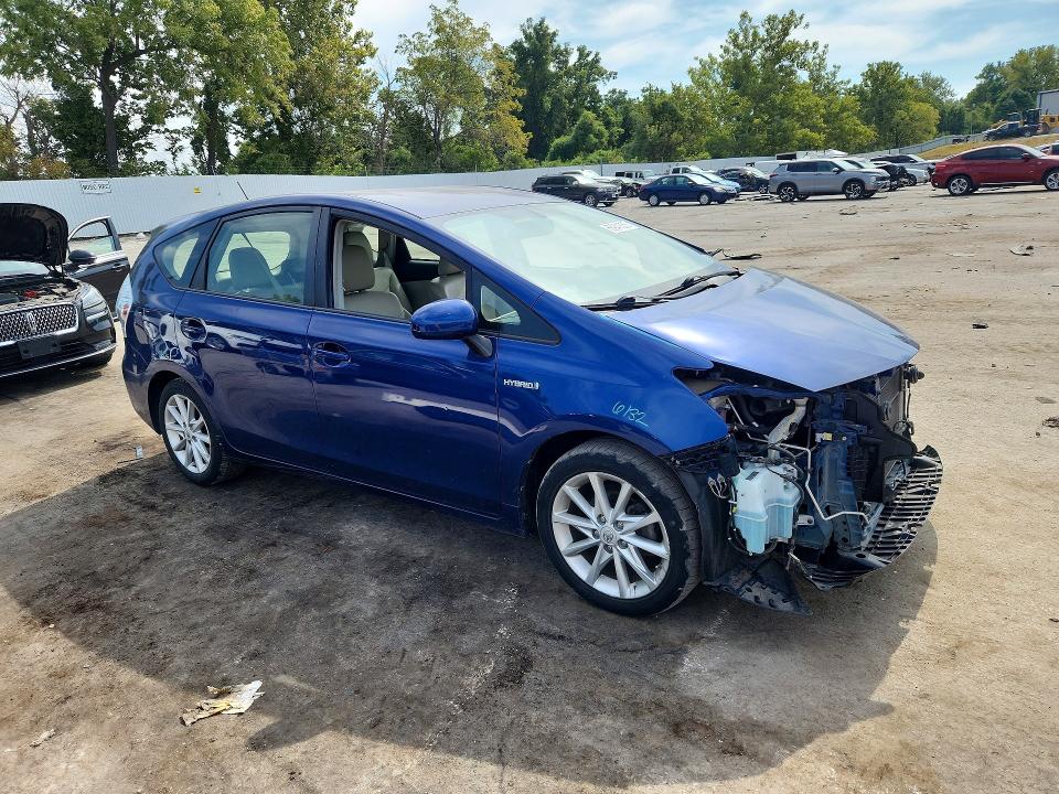 2014 Toyota Prius V მანქანა იყიდება აუქციონზე, vin: JTDZN3EU6EJ002245, აუქციონის ნომერი: 66941556