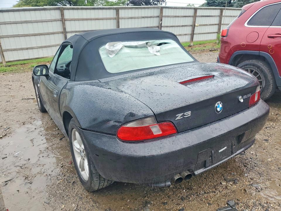 2002 Bmw Z3 მანქანა იყიდება აუქციონზე, vin: 4USCN33402LM06550, აუქციონის ნომერი: 67783776
