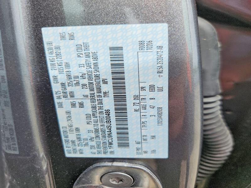 Продаж на аукціоні авто 2025 Ford Escape, vin: 1FMCU9NA4SUB00486, номер лоту: 67008696