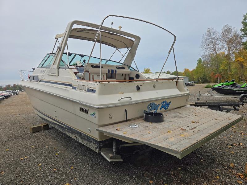 69850476 :رقم المزاد ، SERT5402C787 vin ، 1987 Sea Ray 270 Sundancer مزاد بيع