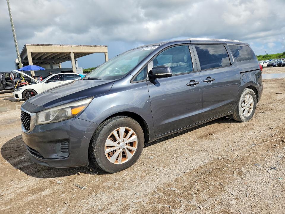 2016 Kia Sedona მანქანა იყიდება აუქციონზე, vin: KNDMB5C19G6159765, აუქციონის ნომერი: 68977546