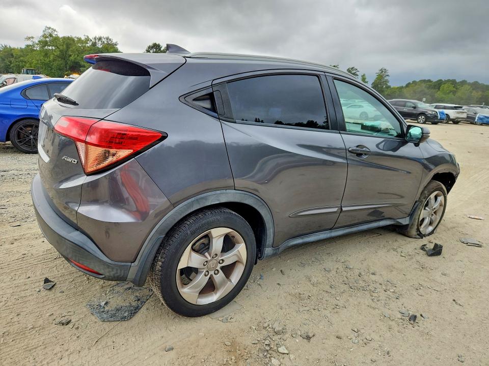 2016 Honda Hr-v მანქანა იყიდება აუქციონზე, vin: 3CZRU6H72GM731367, აუქციონის ნომერი: 70081116