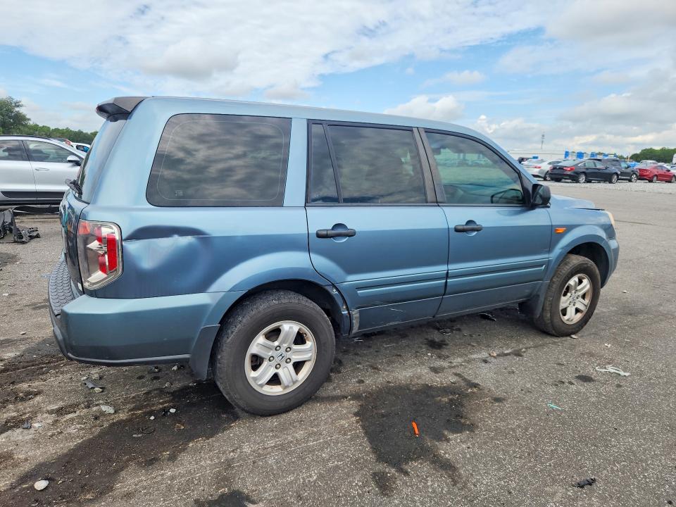 2007 Honda Pilot მანქანა იყიდება აუქციონზე, vin: 5FNYF28197B006580, აუქციონის ნომერი: 67604736