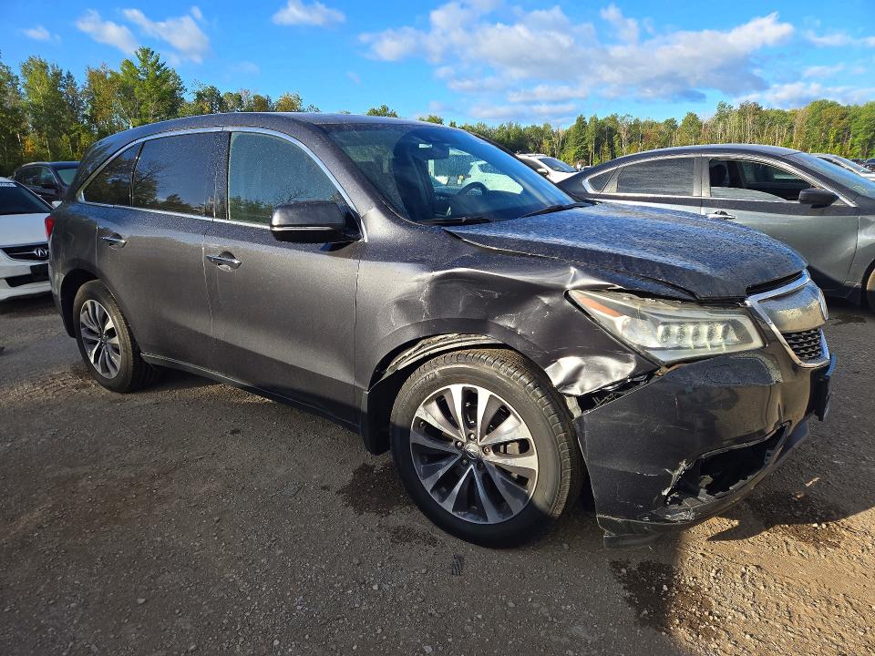Продаж на аукціоні авто 2016 Acura Mdx, vin: 5FRYD4H41GB507327, номер лоту: 68334296