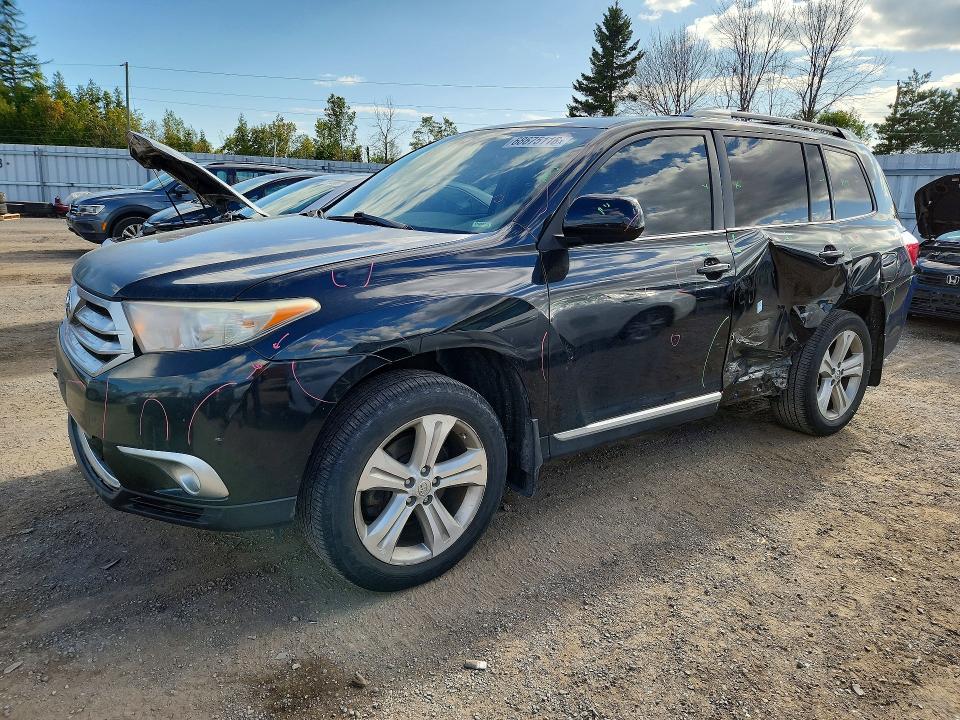 Aukcja sprzedaży 2013 Toyota Highlander, vin: 5TDBK3EH1DS231270, numer aukcji: 68675116