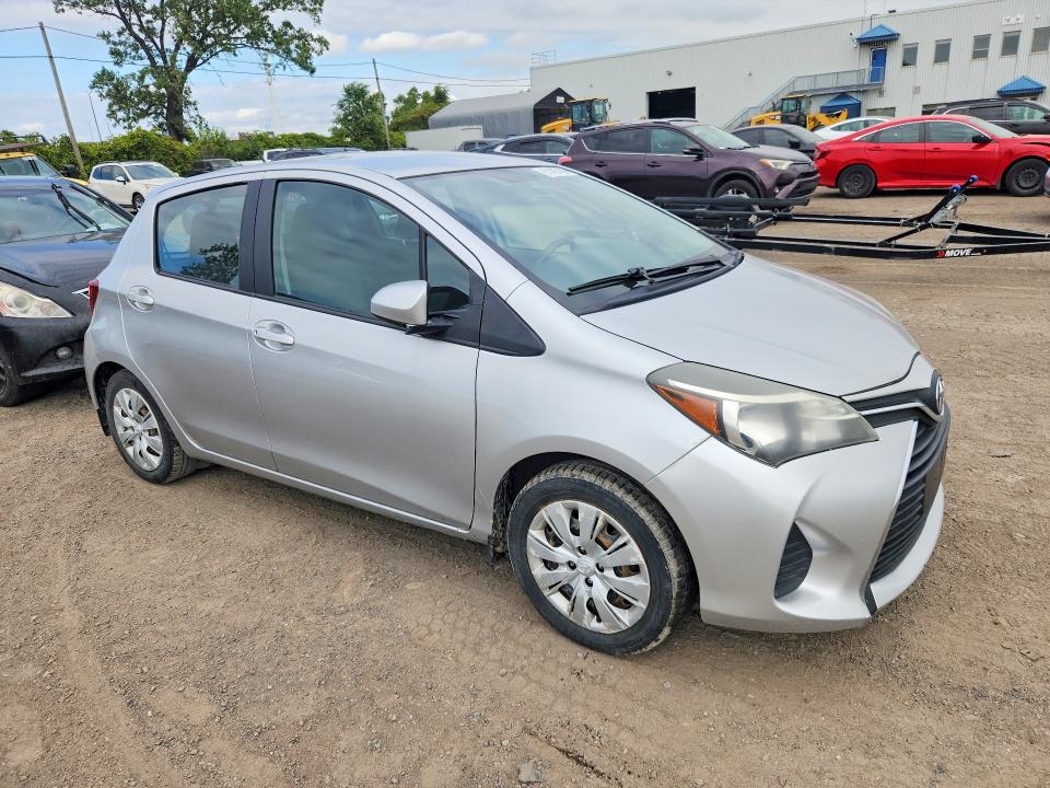 61487196 :رقم المزاد ، VNKKTUD39FA042236 vin ، 2015 Toyota Yaris مزاد بيع