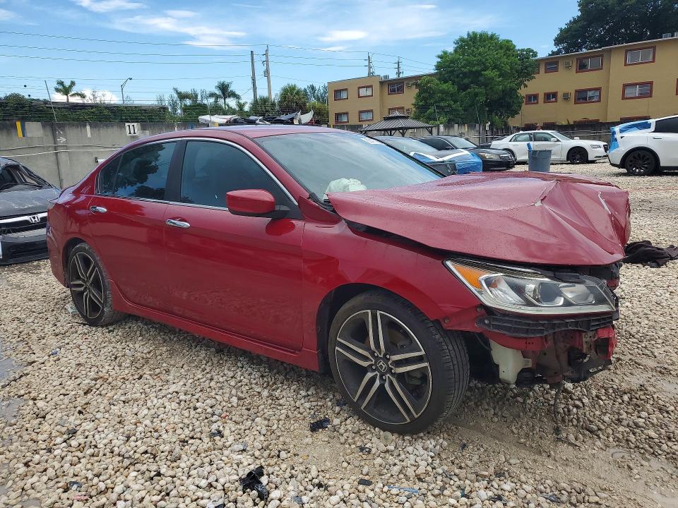 67477996 :رقم المزاد ، 1HGCR2F58HA220138 vin ، 2017 Honda Accord مزاد بيع