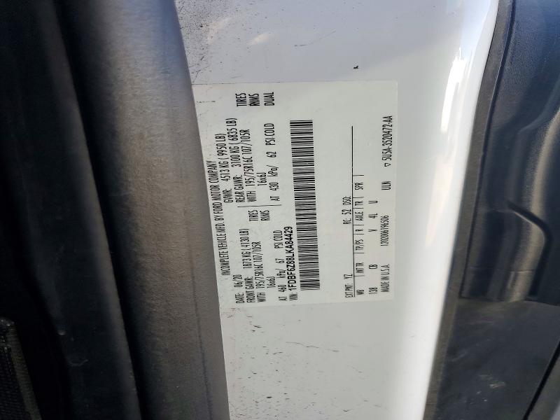 Aukcja sprzedaży 2020 Ford Transit, vin: 1FDBF6Z88LKA84429, numer aukcji: 70492286