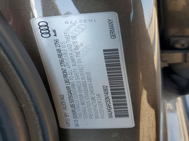 Продаж на аукціоні авто 2013 Audi A6, vin: WAUHGAFC5DN140802, номер лоту: 67835876